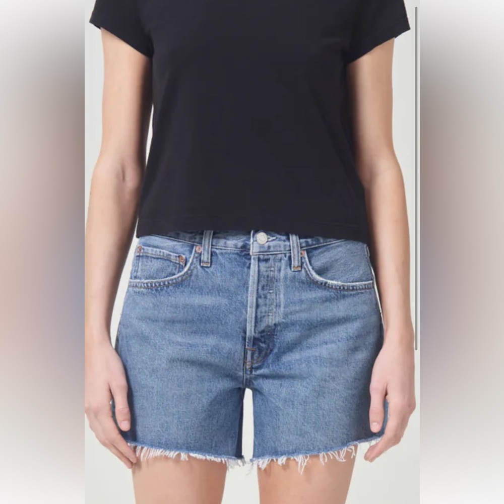 Agolde Parker Long Short Denim